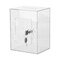Clear Acrylic Piggy Bank With Key Kids Adults Money Saving Box Large Capacity Openable Transparent Savings Jar Coin Cash